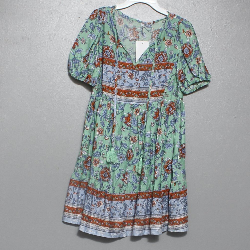 Yoyoveta nwt boutique boho floral viscose dress